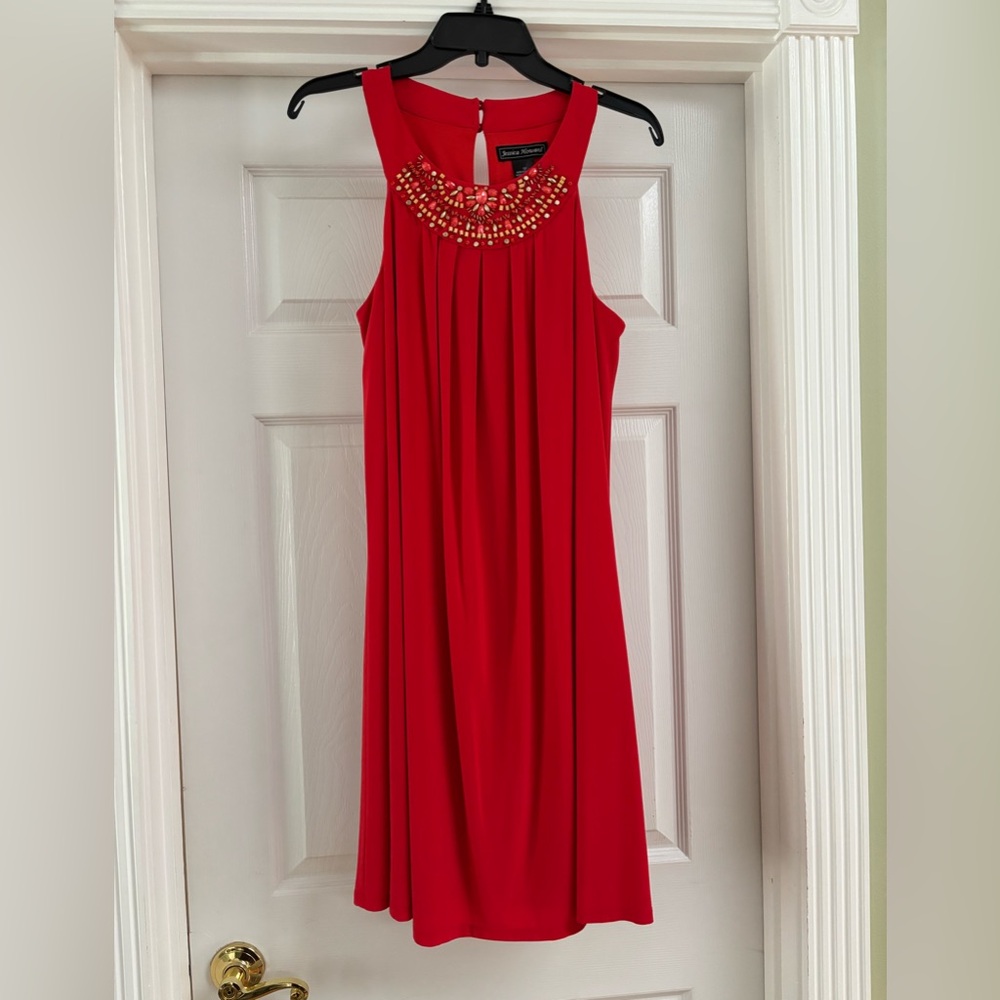 Red dress